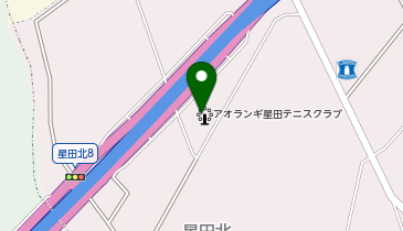 PADELONE(パデルワン)ほしだの地図画像