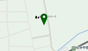 深谷テラスパークの地図画像