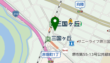 Hair make Ue2(ヘアメイクウエニ) 三国ヶ丘駅前店の地図画像