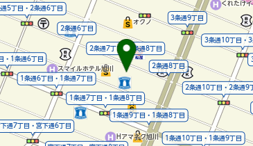 カレーハウス レッツゴーカレー 旭川買物公園通店の地図画像