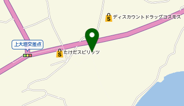 海の見えるごはん屋の地図画像