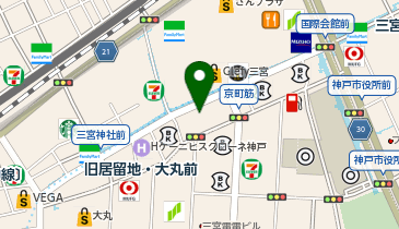 PIZZA SALVATORE CUOMO(ピザ サルヴァトーレ クオモ) 三宮の地図画像