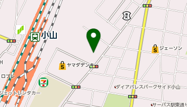 ジャパンミート生鮮館小山店の地図画像