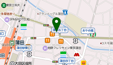 バーガーキング 蒲田駅東口店の地図画像