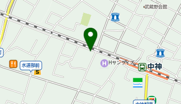 やきとり福の地図画像