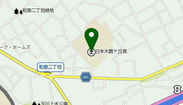 立野商店 鶴ケ丘高校店の地図画像