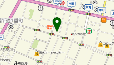 和モダン 六花 新潟店の地図画像