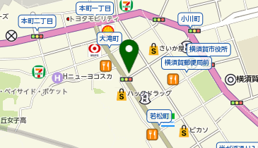 こだわりや 横須賀店の地図画像