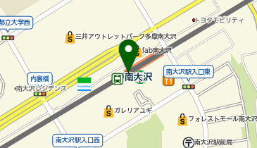 こだわりや 南大沢店の地図画像