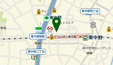 アイシーズン 東中野駅西口店の地図画像
