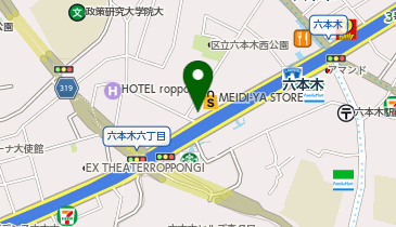 アイシーズン 六本木通り店の地図画像