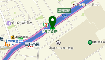 アイシーズン 三軒茶屋東店の地図画像