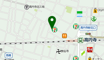 アイシーズン 新大久保店の地図画像