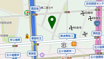 名古屋ヤクルト販売株式会社 東桜センターの地図画像