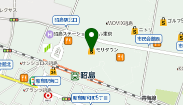 マダムクレア 昭島店の地図画像