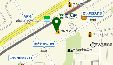 マダムクレア 南大沢店の地図画像