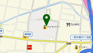 義津屋 一宮・きそがわ店の地図画像