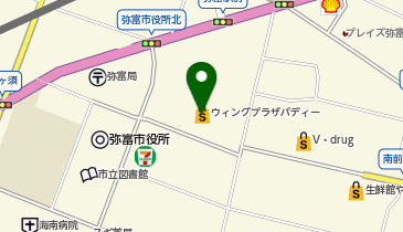 ソフィ川スミ パディ店の地図画像