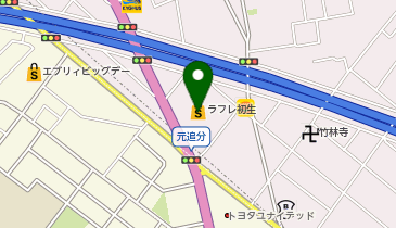 本の王国 ラフレ書店の地図画像