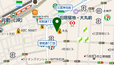 ハリー・ウィンストン 大丸神戸店の地図画像