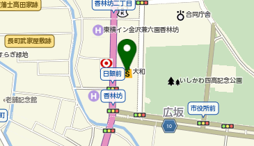 創作京履物 伊と忠 大和香林坊店の地図画像