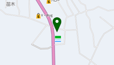 暮しの衣料マツオカ 苗木店の地図画像