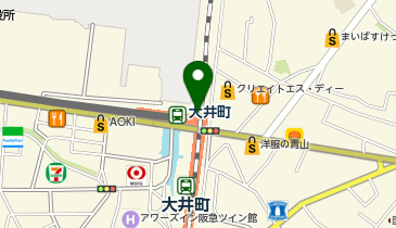 アトレ大井町2の地図画像