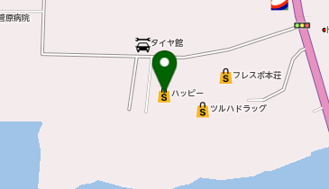 ホームセンターハッピー 本荘店の地図画像