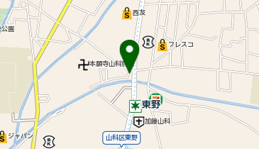 株式会社TNK 山科店の地図画像