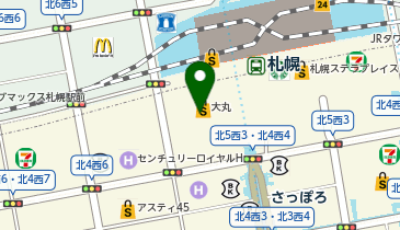 モードカオリ 大丸 札幌店の地図画像