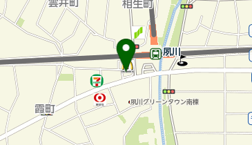 くし菜 夙川店の地図画像
