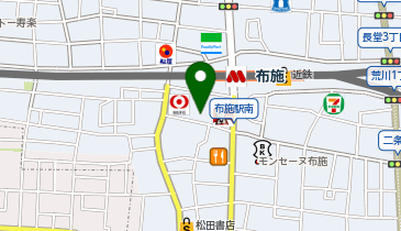 焼肉とまるの地図画像