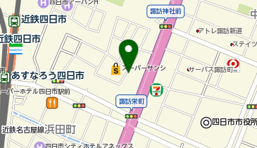 元祖豚丼屋TONTON(トントン) 四日市駅前店の地図画像
