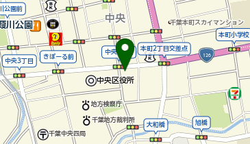京乃穂のか 千葉本店の地図画像