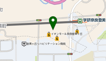 イトウゴフク 奈良登美ヶ丘店の地図画像