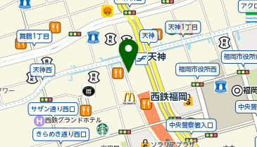 CHARLES & KEITH(チャールズ アンド キース) 天神地下街店の地図画像
