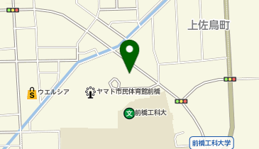 元祖からあげ本舗まるかど 前橋工科大学前店の地図画像