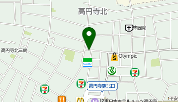 鮨・酒・肴 杉玉 高円寺の地図画像