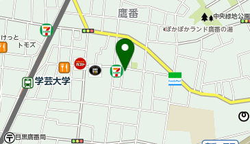 サニーサイド レインカラーの地図画像