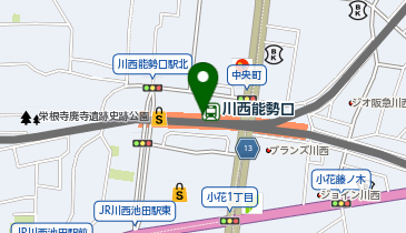 AIDA general store(アイダ ジェネラル ストア) 川西店の地図画像
