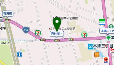 シナリー 文京 営業所の地図画像