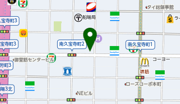 金本徳株式会社 第1ビルの地図画像