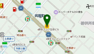 株式会社エブリデイ・ドット・コムの地図画像