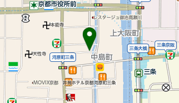 キルフェボン 京都の地図画像