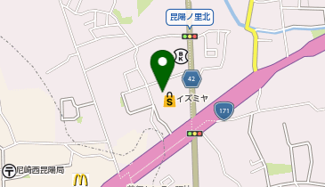 ピザッカ 昆陽店の地図画像