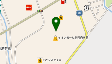 ミルフローラドゥ イオンモール新利府の地図画像