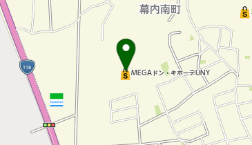 エステール 会津若松の地図画像