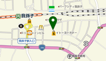 ミルフローラ 我孫子店の地図画像
