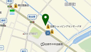 ティージェイ 田原店の地図画像