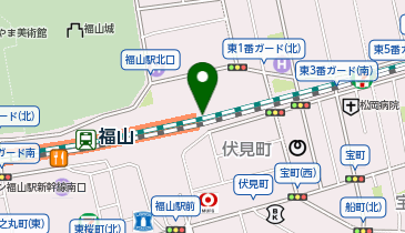 エステール さんすて福山店の地図画像